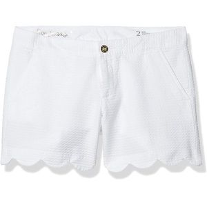 Lilly Pulitzer Buttercup Short white size 6